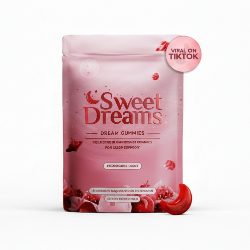 Dream Gummies | Natural Sleep Gummies with Magnesium, Melatonin & L-Theanine for Deeper Sleep | Made in USA | 60 Gummies